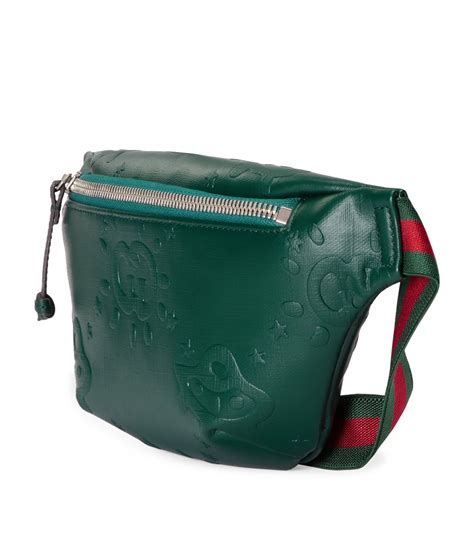 gucci belt bag ufo|Gucci Kids green Leather Interlocking G UFO Belt Bag .